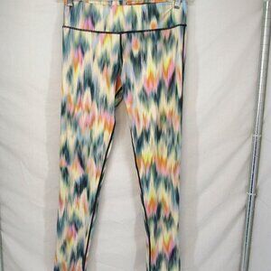 PL Movement by Pink Lotus Women's Multicolor Ankle Pant Yoga Leggings Size L